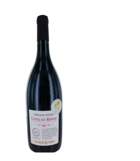 Vin rouge : Côtes-du-Rhône Vieilles